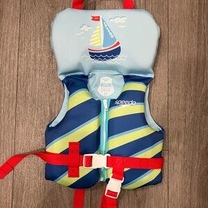 Speedo Children's Life Vest with Nautical Theme